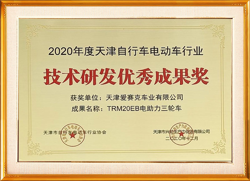 2020-Technology R&D Outstanding Achievement Medal